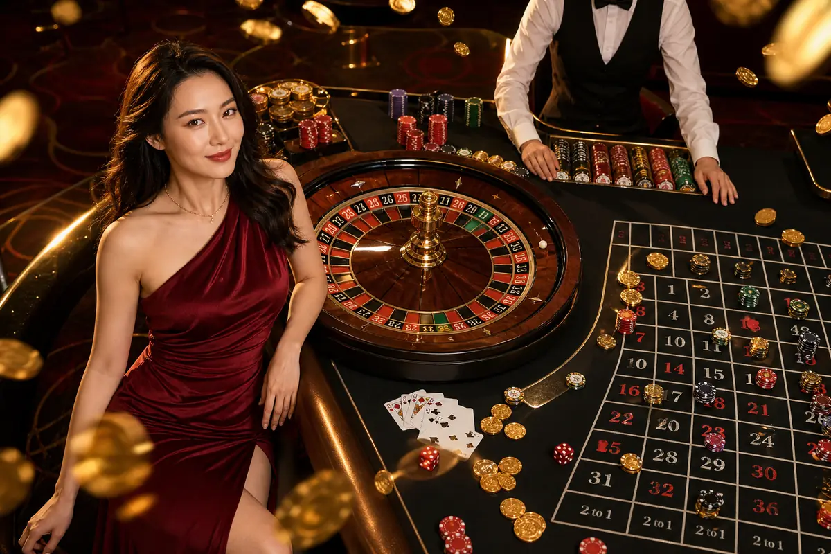miga888 Casino meja permainan live dealer