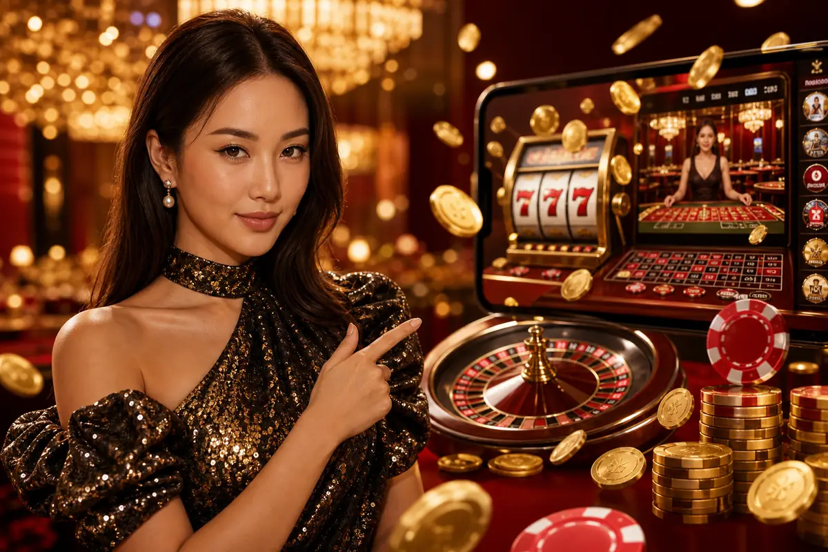 miga888 Casino suasana meja baccarat langsung